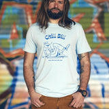 T-shirt Chill Bill homme bleu