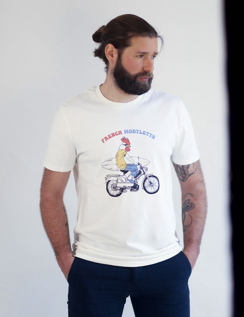 T-shirt French Mobylette homme