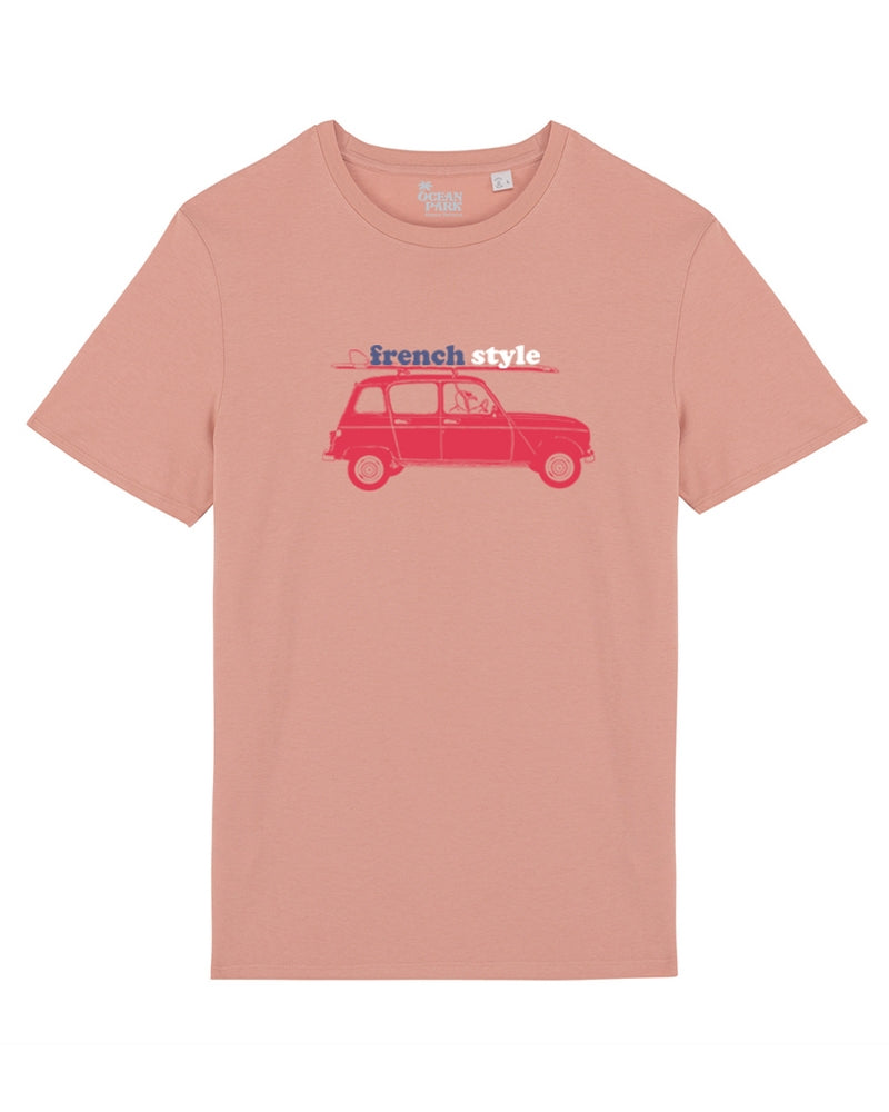 T-shirt French Style pêche