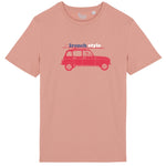 T-shirt French Style pêche