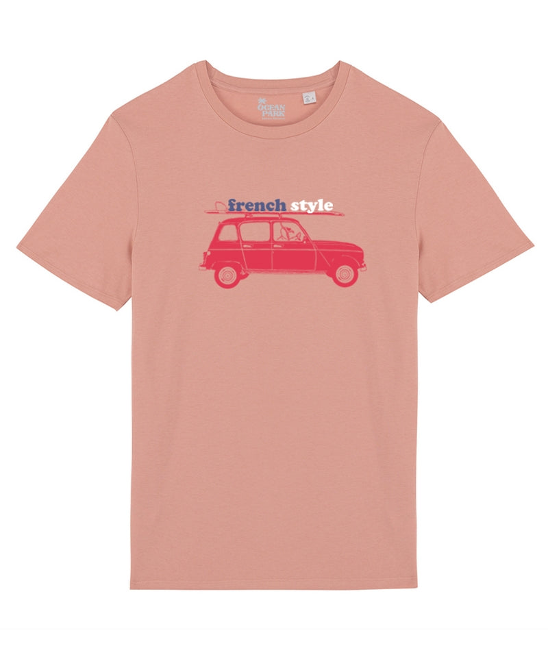 T-shirt French Style pêche