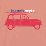 T-shirt French Style pêche
