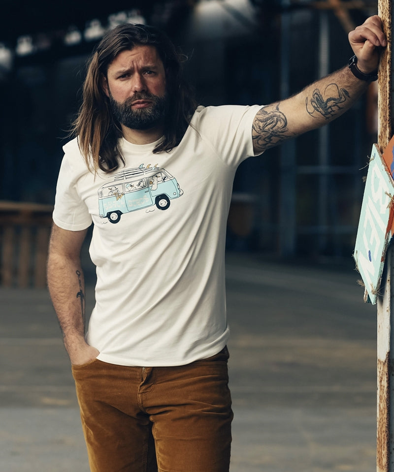 T-Shirt Beach Birds homme