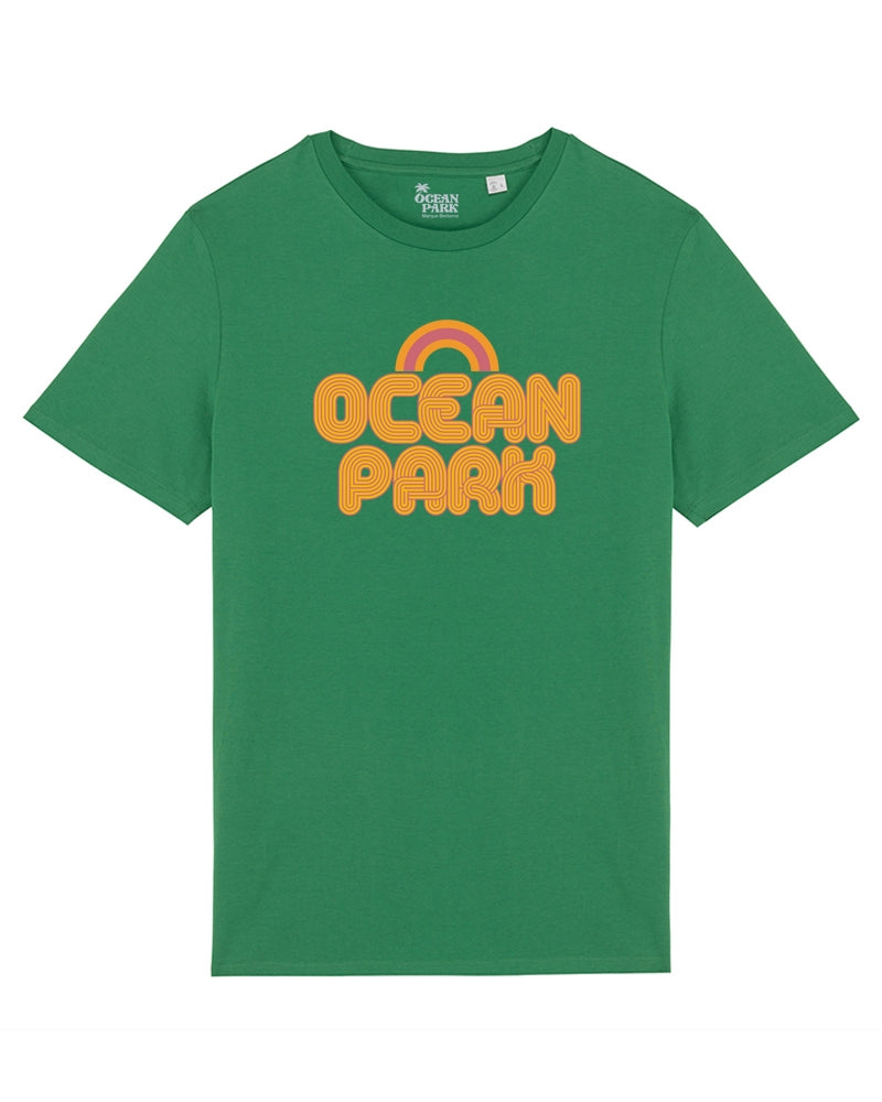 T-shirt logo Ocean Park Vert