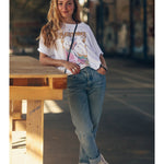 T-Shirt femme Disco Roller