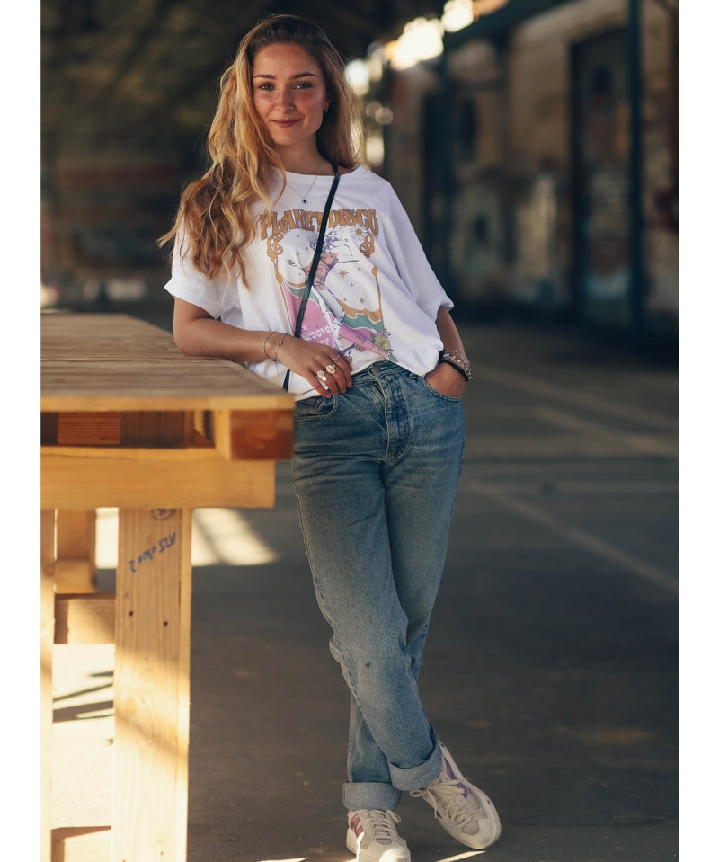 T-Shirt femme Disco Roller