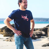 T-shirt Homard Bleu