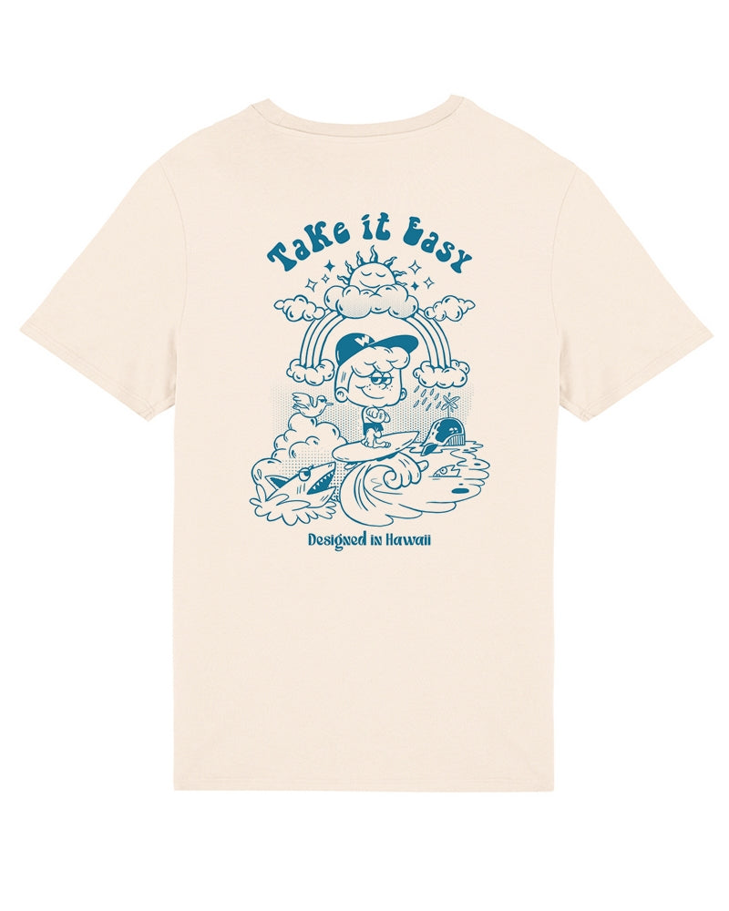 T-shirt surf Take it Easy