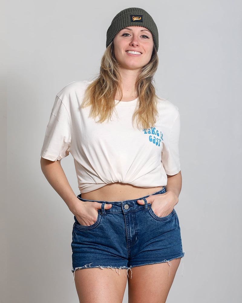 T-shirt surf Take it Easy