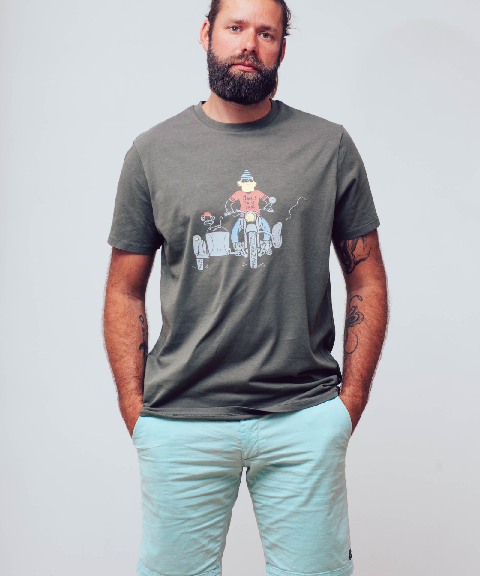 T-shirt Side Car homme