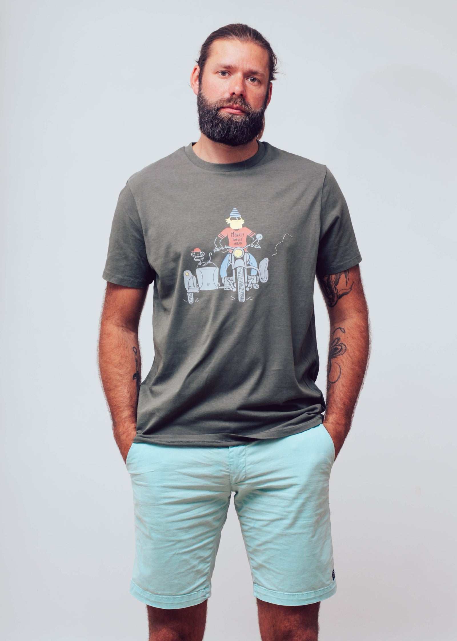 T-shirt Side Car homme