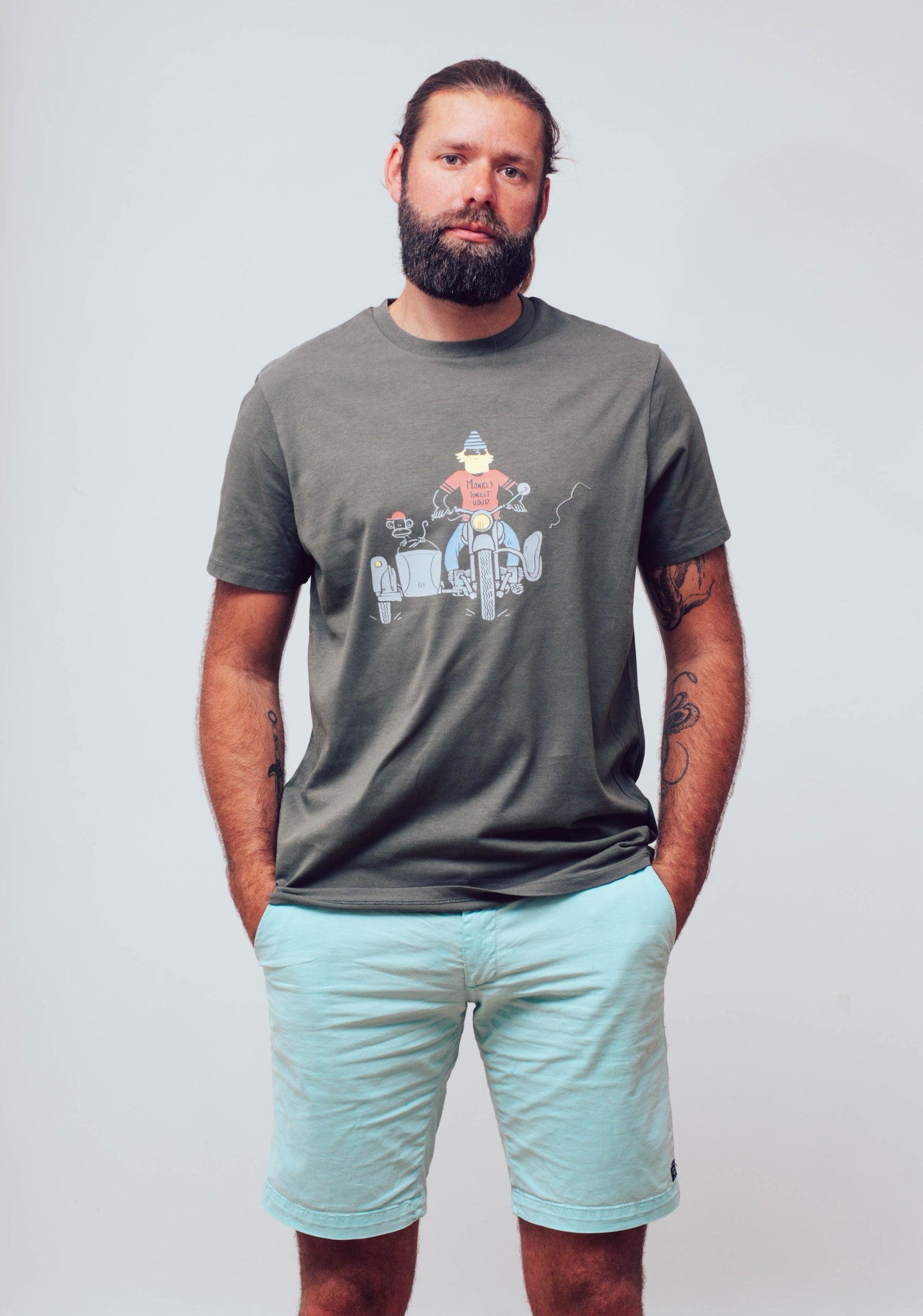 T-shirt Side Car homme