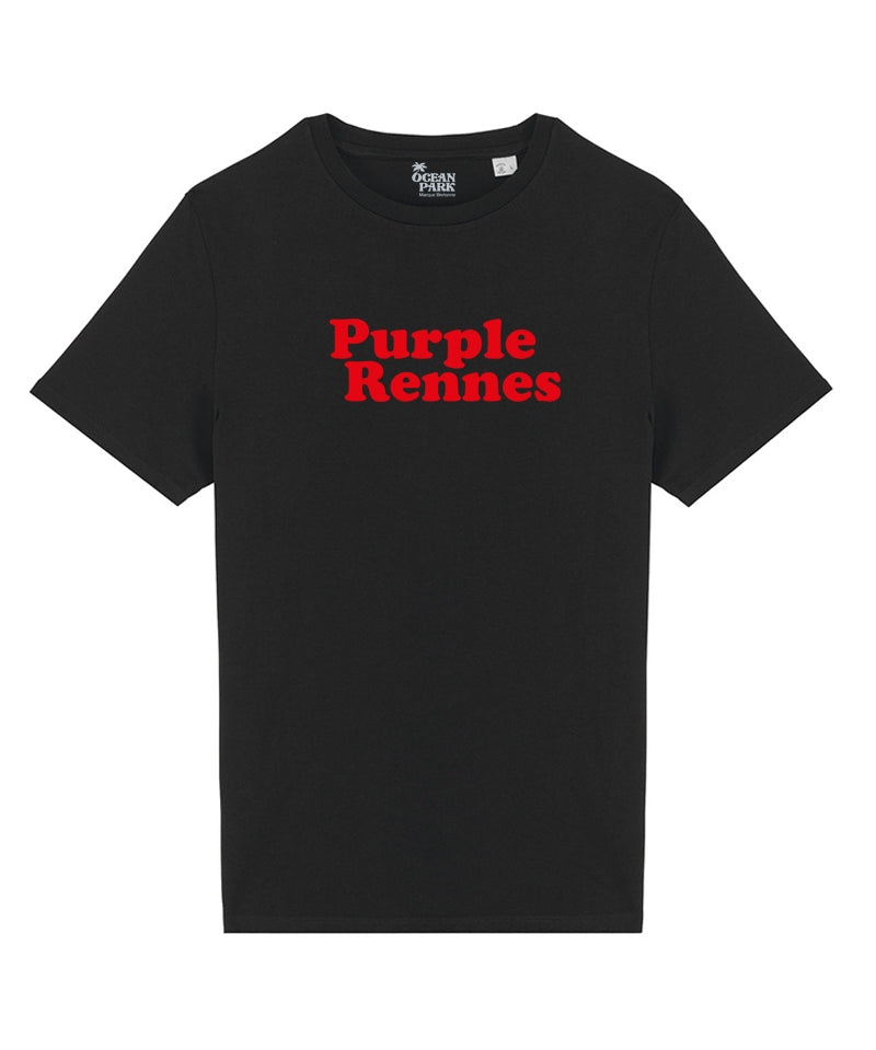 T-shirt Purple Rennes Noir homme