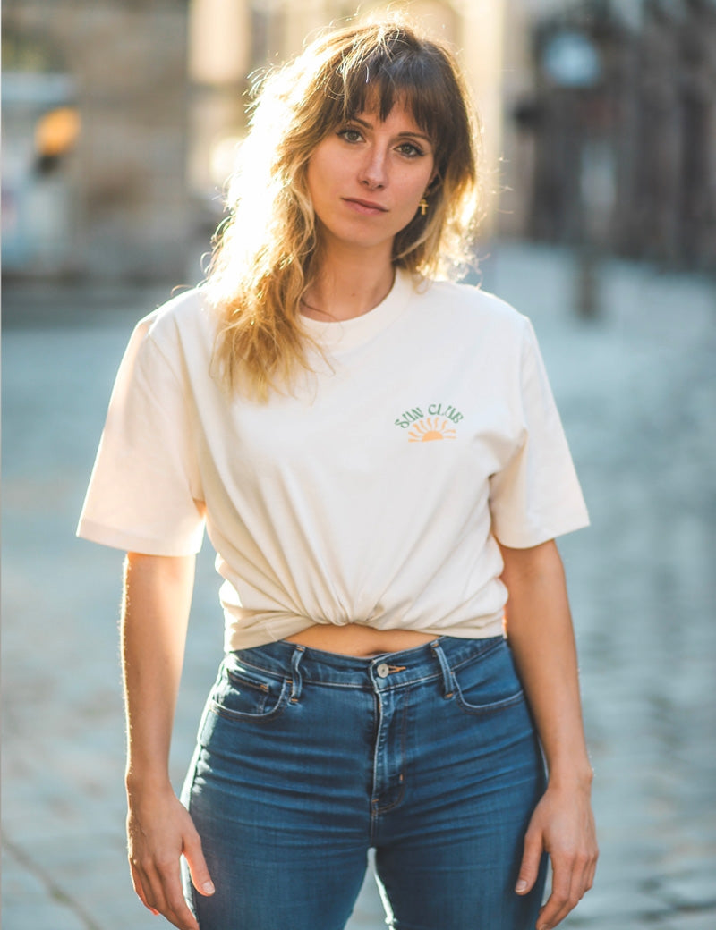 T-shirt Sun Club Beige homme