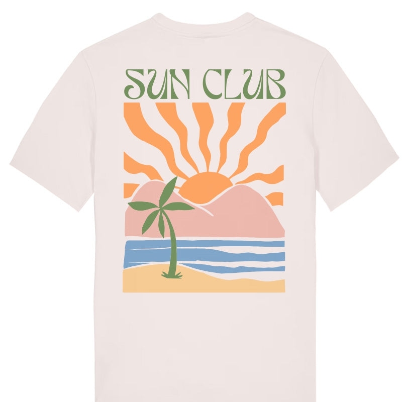 T-shirt Sun Club Beige homme