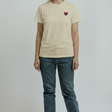 T-SHIRT LOVE WAVES NATUREL