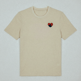 T-SHIRT LOVE WAVES NATUREL