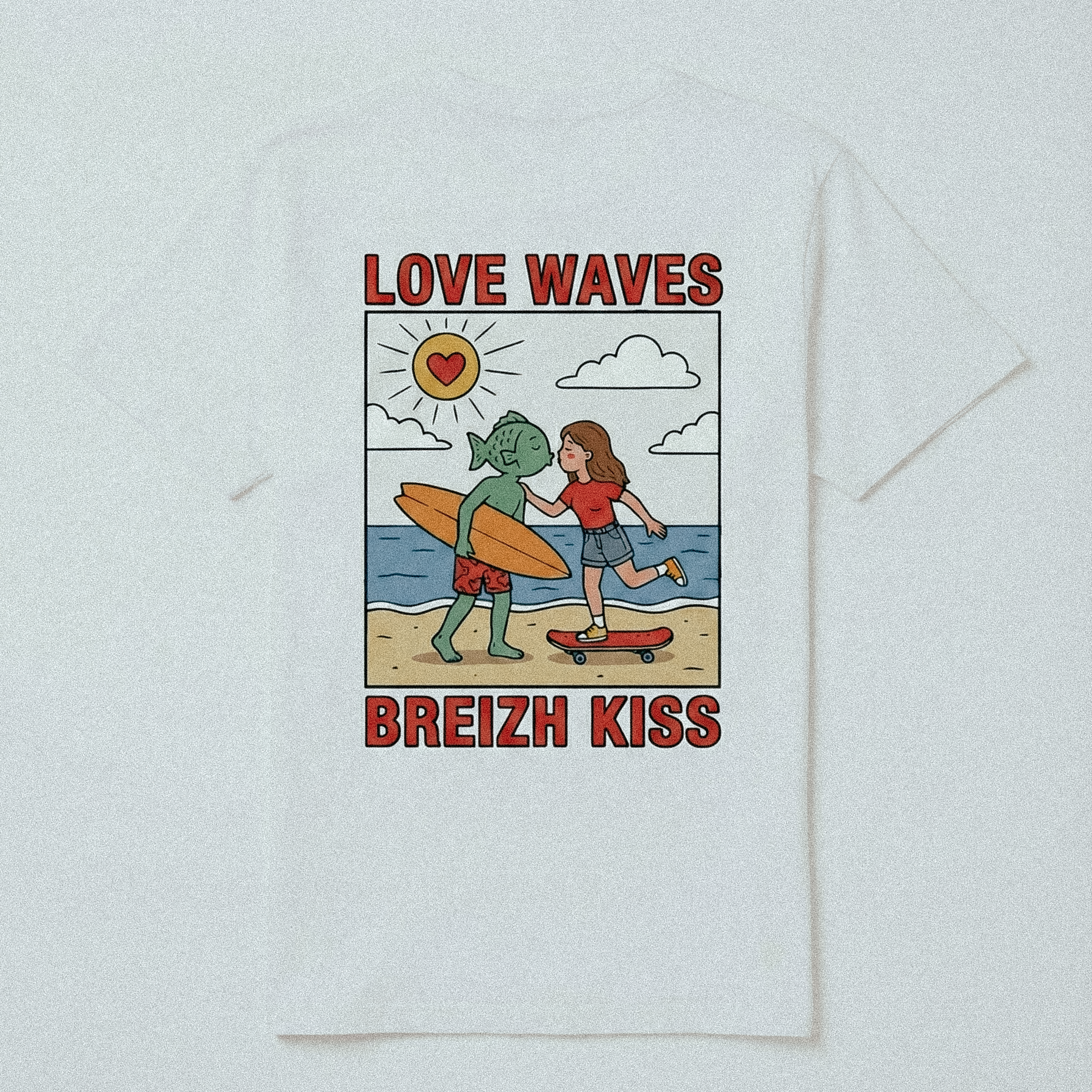 PACK SAINT-VALENTIN – LOVE WAVES  2 T-SHIRTS
