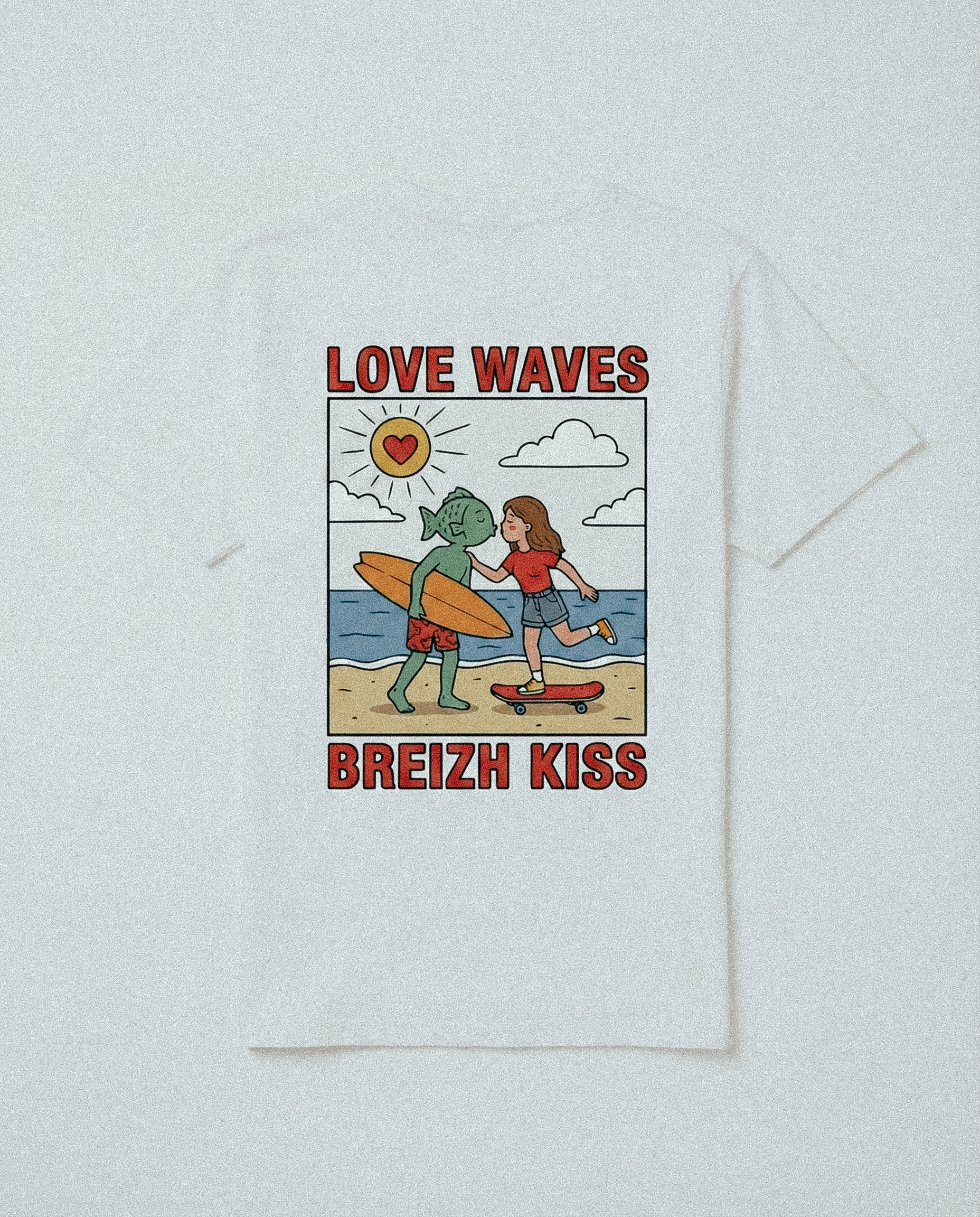 PACK SAINT-VALENTIN – LOVE WAVES  2 T-SHIRTS