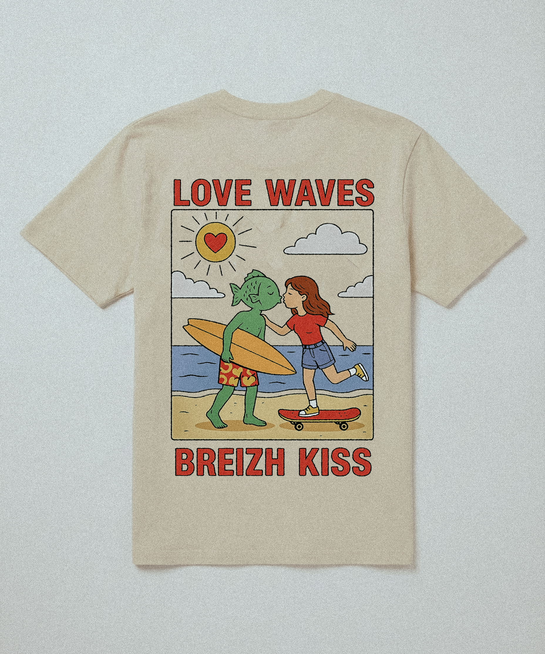 PACK SAINT-VALENTIN – LOVE WAVES  2 T-SHIRTS