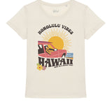 T-shirt Honolulu ivoire femme