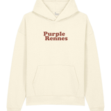 Hoodie Purple Rennes – Crème