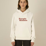 Hoodie Purple Rennes – Crème