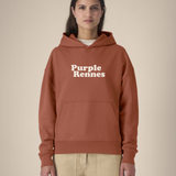 Hoodie Purple Rennes – Heritage Brown