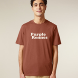 T-shirt Purple Rennes – Heritage Brown