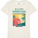 T-shirt Salty Dream ivoire femme