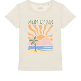 T-shirt Sun Club ivoire femme