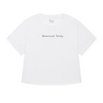 T-shirt Oversized Women Botanical Study - Ocean Park