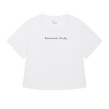 T-shirt Oversized Women Botanical Study - Ocean Park
