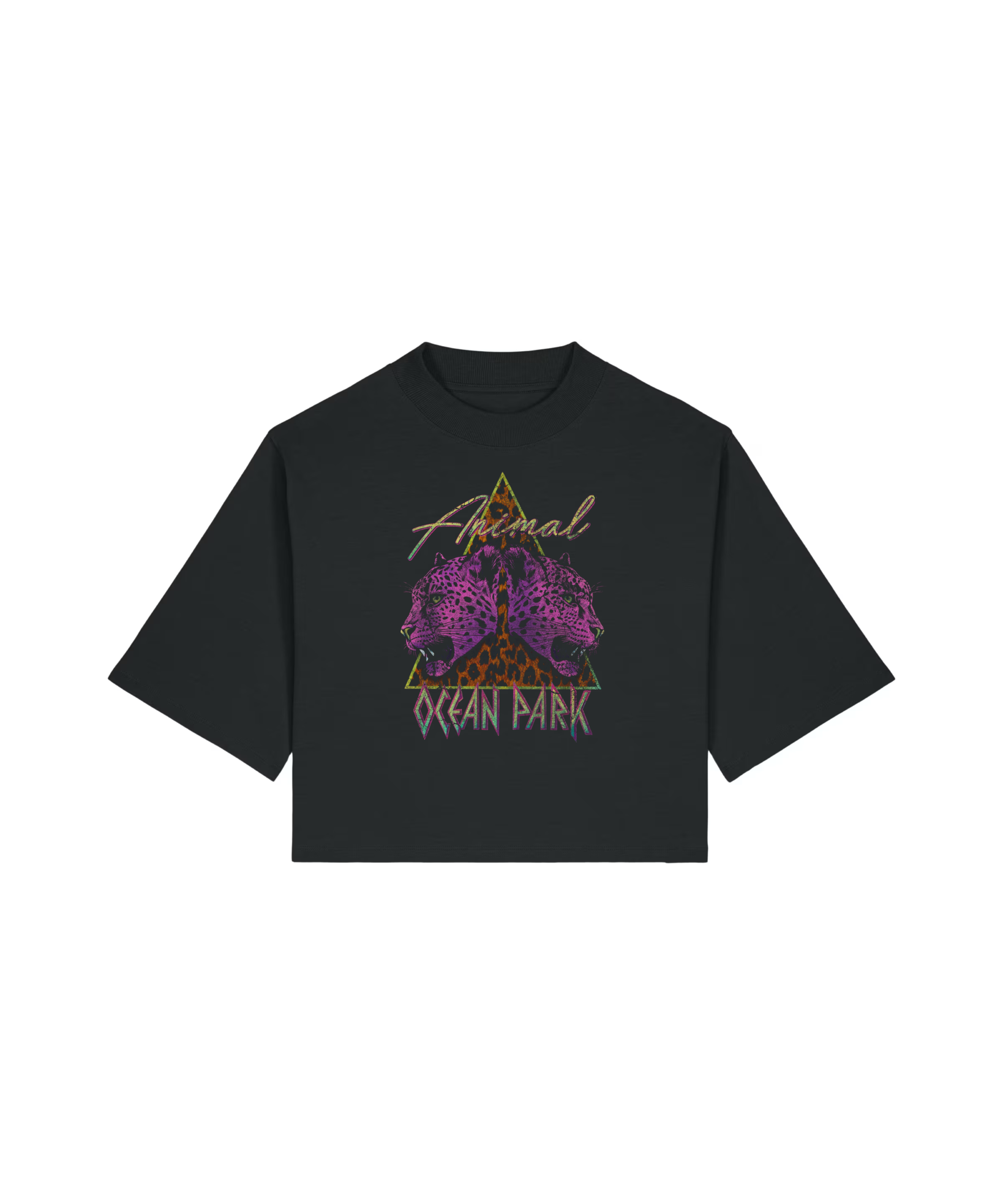 T-shirt Boxy Women Léopard - Ocean Park