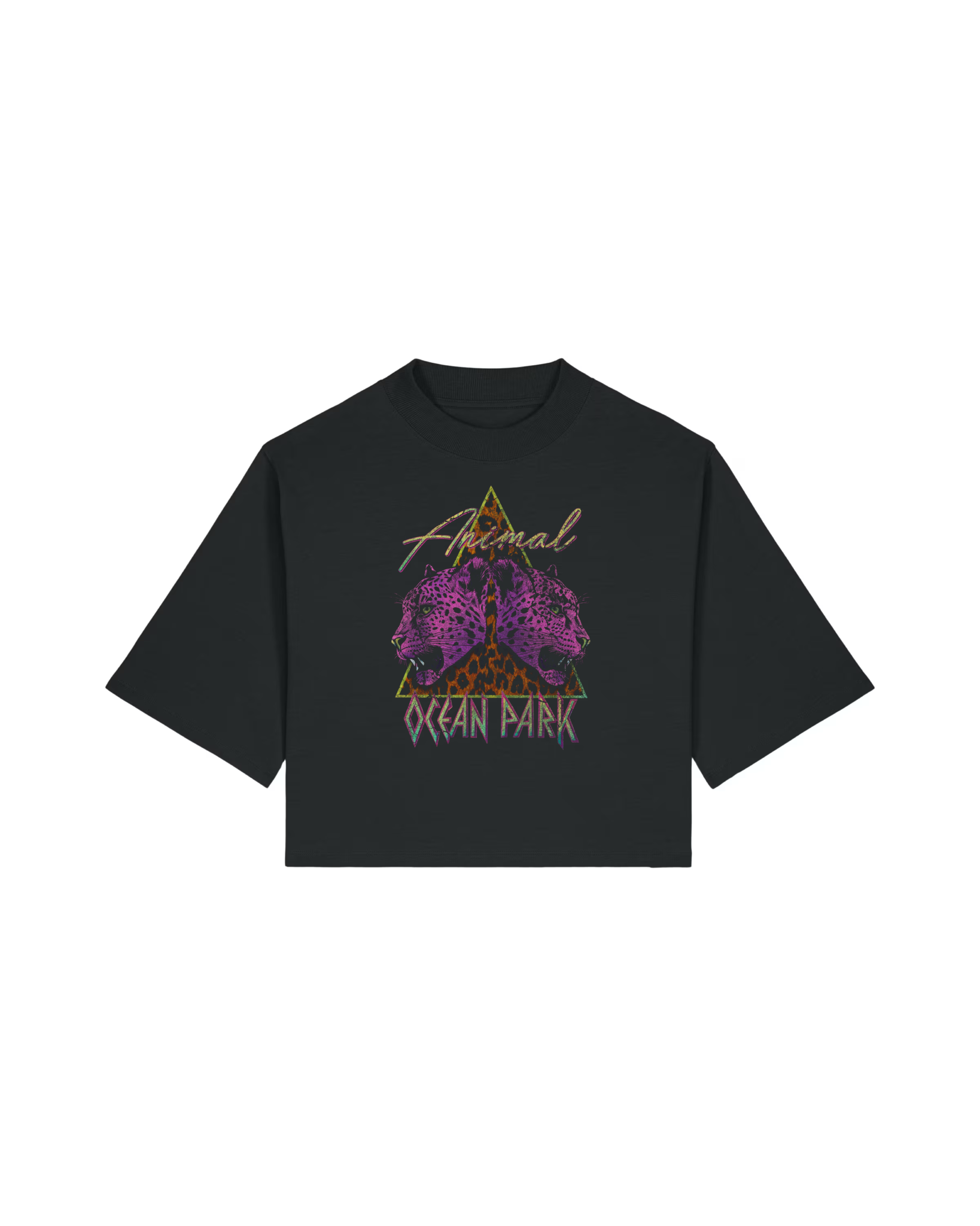 T-shirt Boxy Women Léopard - Ocean Park