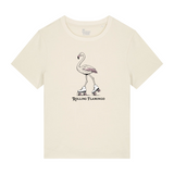 T-shirt Women Rolling Flamingo - Ocean Park