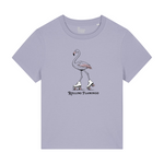 T-shirt Women Rolling Flamingo Lavande - Ocean Park