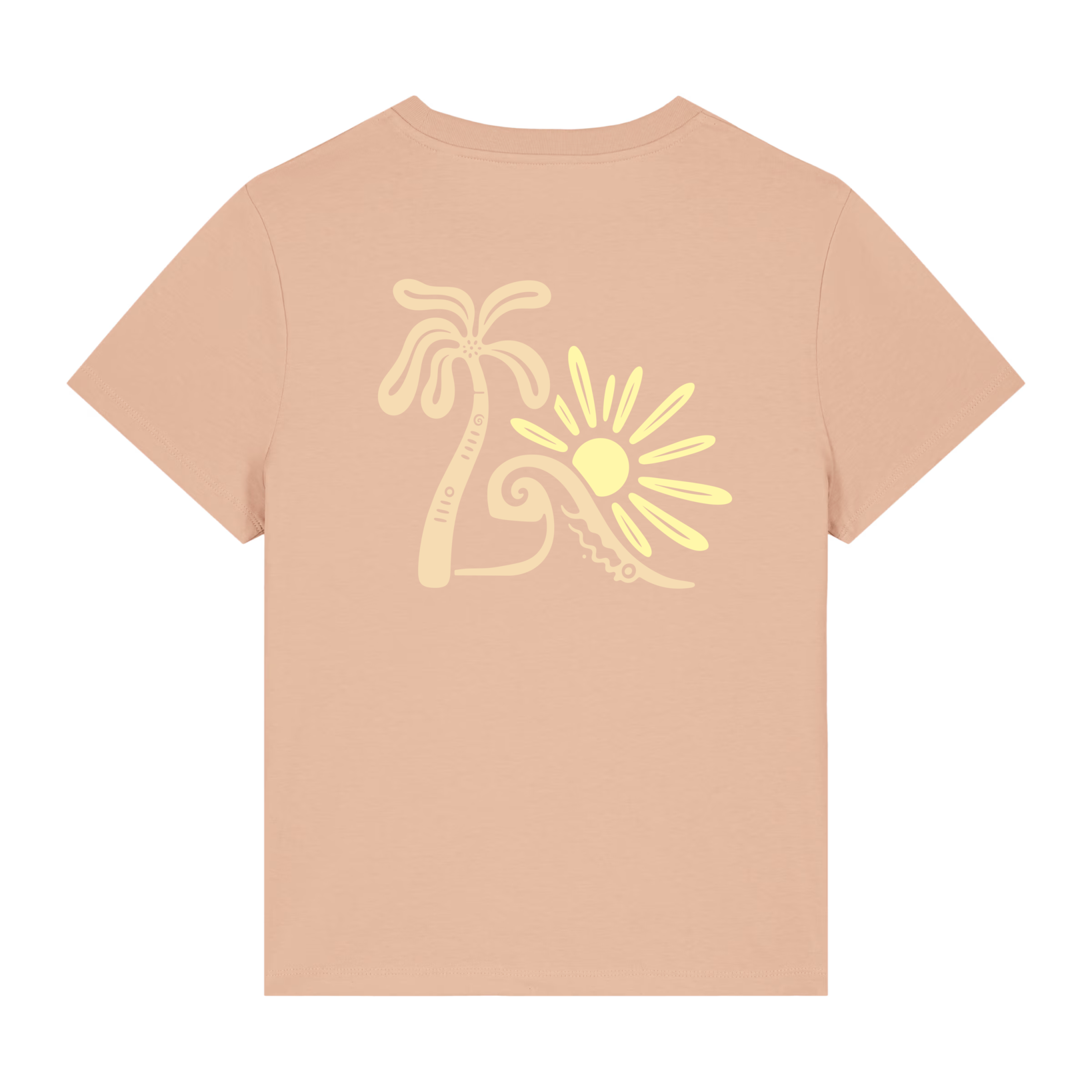 T-shirt Women Born By The Sea - Ocean Park