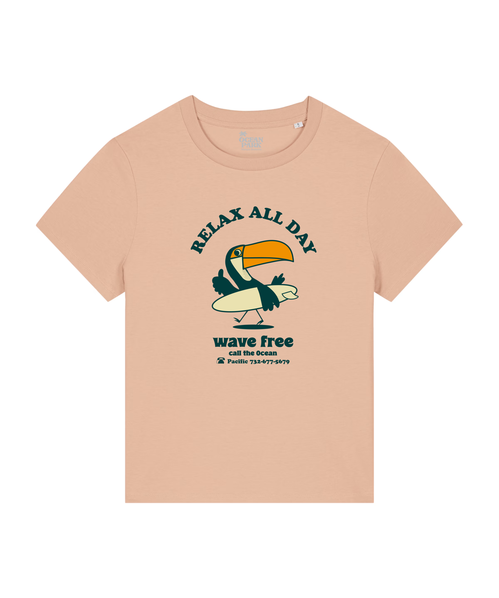 T-shirt Women Toucan Peche - Ocean Park
