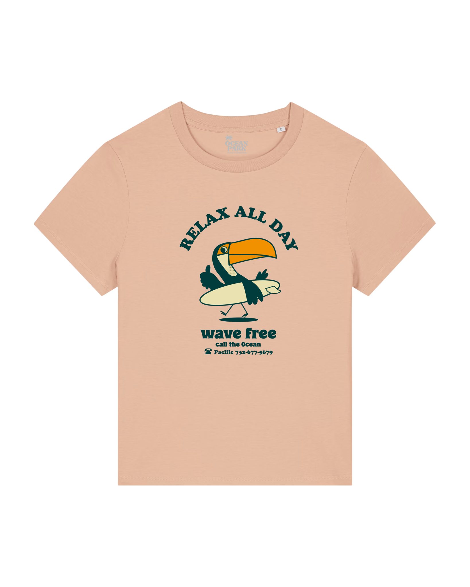 T-shirt Women Toucan Peche - Ocean Park