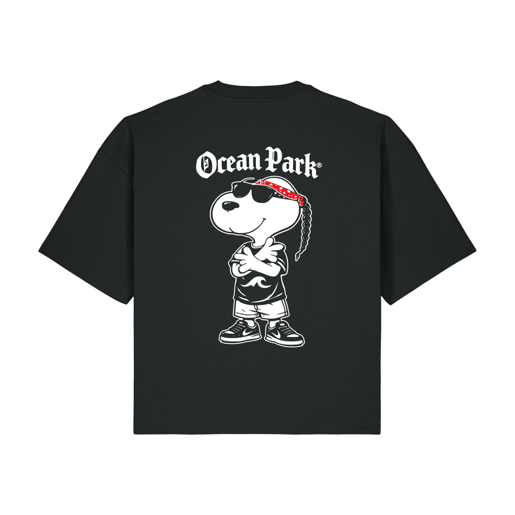 T-shirt Boxy Unisex Rap Dog - Ocean Park