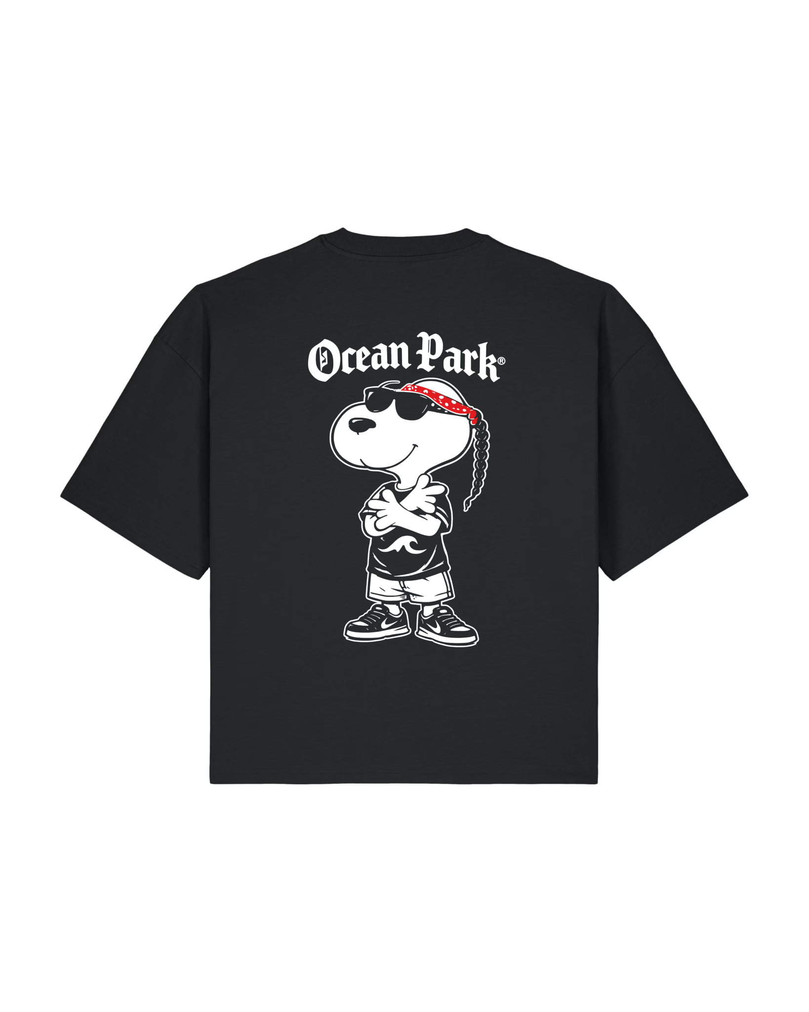 T-shirt Boxy Unisex Rap Dog - Ocean Park