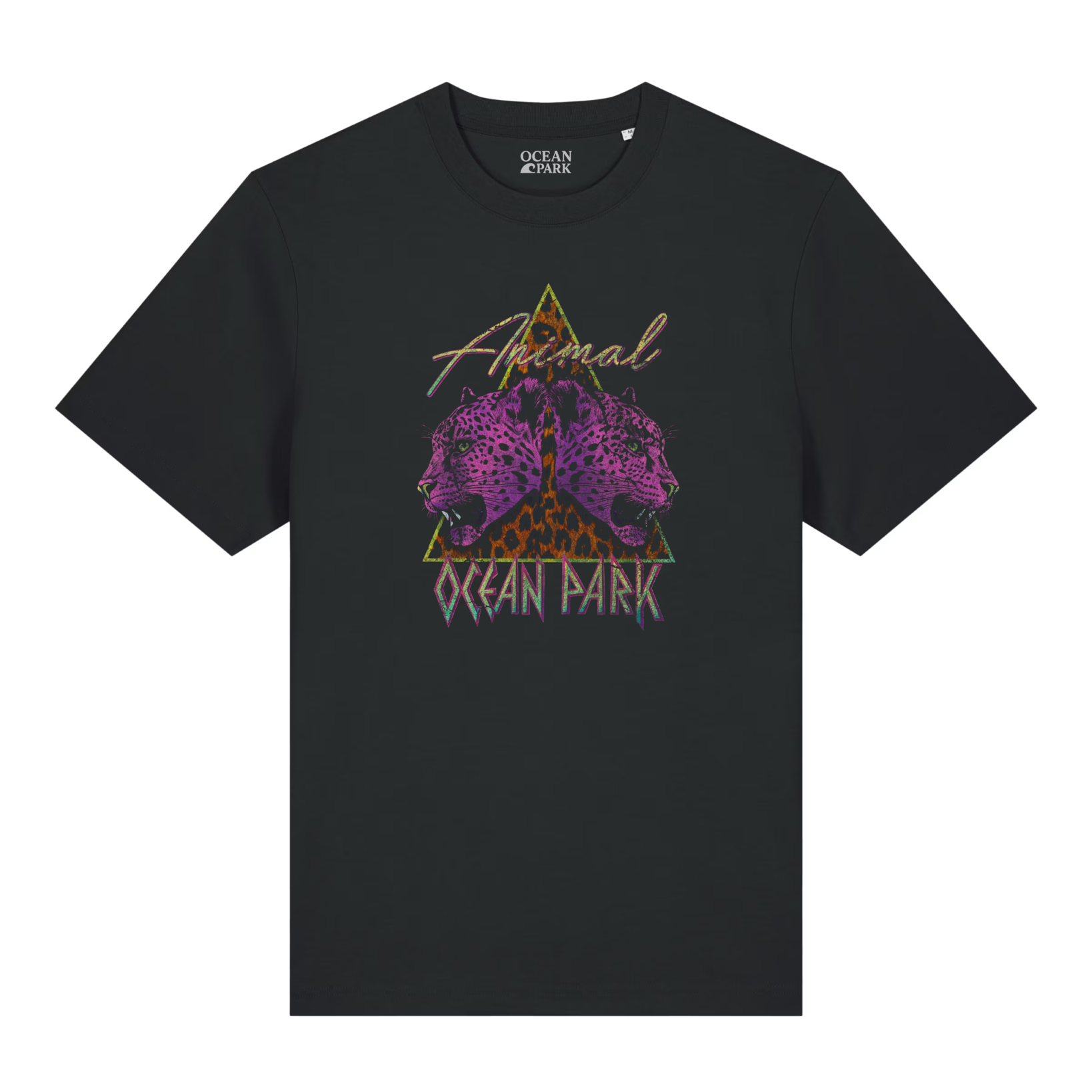 T-shirt Boxy Unisex Leopard - Ocean Park
